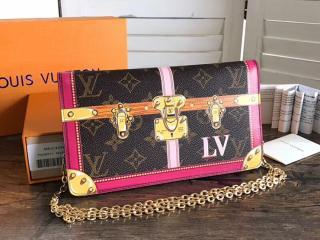 【M62456】 LOUIS VUITTON ルイヴィトン モノグラム バッグ コピー ポシェット・ウィークエンド トランク ヴィトン レディース ショルダーバッグ