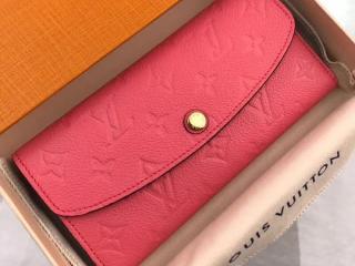 【M62370】 LOUIS VUITTON ルイヴィトン モノグラム・アンプラント 財布 スーパーコピー ポルトフォイユ・エミリー ヴィトン レディース 人気 二つ折り長財布 5色選 ブロッサム