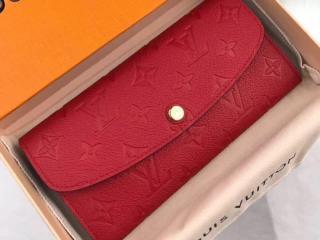 【M62478】 LOUIS VUITTON ルイヴィトン モノグラム・アンプラント 財布 スーパーコピー ポルトフォイユ・エミリー ヴィトン レディース 人気 二つ折り長財布 5色選 スリーズ
