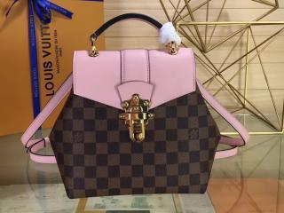 【N42262】 LOUIS VUITTON ルイヴィトン ダミエ・エベヌ バッグ スーパーコピー クラプトン・バックパック ヴィトン レディース バックパック 3色選 マグノリア