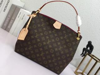 【M43700】 LOUIS VUITTON ルイヴィトン モノグラム バッグ コピー グレースフル PM ヴィトン レディース トートバッグ 2色選 ピヴォワンヌ