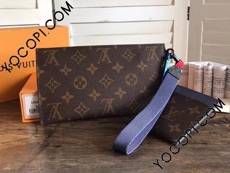 M63045】 LOUIS VUITTON ルイヴィトン コピー モノグラム リボンポーチ 