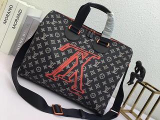 【M43697】 LOUIS VUITTON ルイヴィトン モノグラム・インク バッグ スーパーコピー スピーディ・バンドリエール 40 ヴィトン メンズ ショルダーバッグ