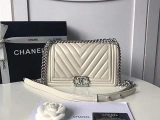 BOY CHANEL ボーイ シャネル バッグ スーパーコピー ハンドバッグ レディース ショルダーバッグ 2WAY シルバー金具 7色選択可 【A67086 CH0680 25805】