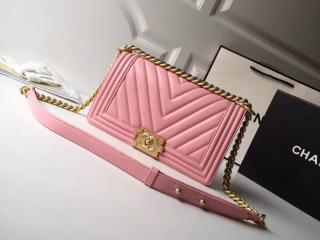 BOY CHANEL ボーイ シャネル バッグ スーパーコピー 2018年春夏 プレコレクション ハンドバッグ レディース ショルダーバッグ 4色選択可 ライトピンク 【A67086 Y82266 4B497】