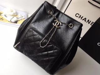 CHANEL シャネル バッグ スーパーコピー 2018年春夏 プレコレクション ハンドバッグ エイジド カーフスキン レディース ショルダーバッグ 5色選択可 ブラック 【A57819 Y83587 10604】