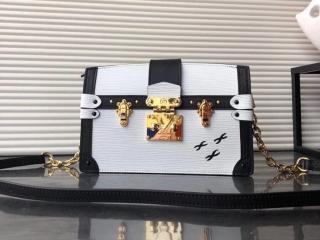 【M52151】 LOUIS VUITTON ルイヴィトン エピ バッグ コピー トランククラッチ ヴィトン レディース ショルダーバッグ 3色選択可 ブロン