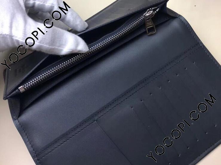 N63506】 LOUIS VUITTON ルイヴィトン ダミエ・アズール 長財布