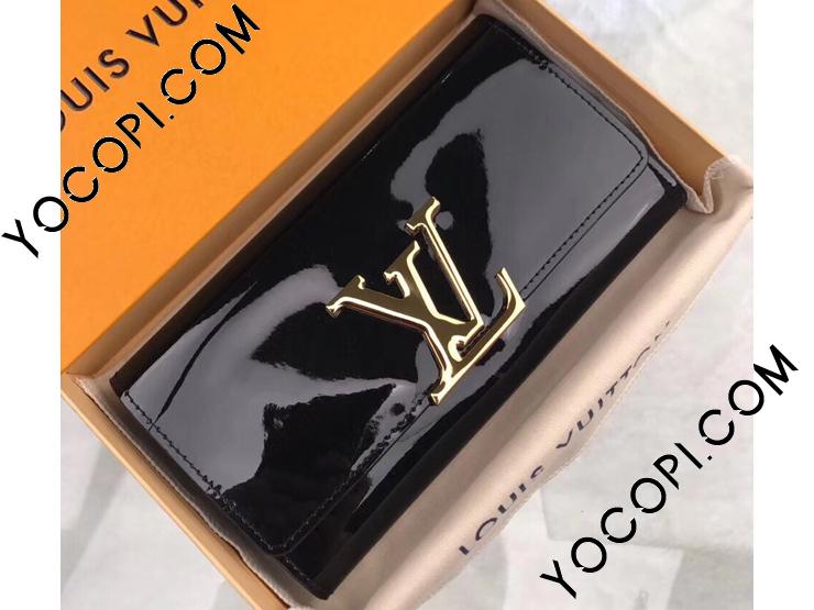 M LOUIS VUITTON ルイヴィトン パテント 長財布 スーパーコピー