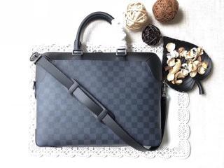 【N51199】 LOUIS VUITTON ルイヴィトン ダミエ･コバルト バッグ スーパーコピー オリバー・ブリーフケース ヴィトン メンズ ショルダーバッグ ビジネスバッグ