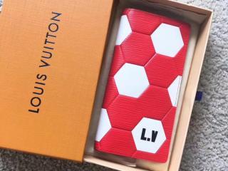 【M63230】 LOUIS VUITTON ルイヴィトン エピ 長財布 コピー ポルトフォイユ・ブラザ LV 2018FIFAワールドカップ™ メンズ 二つ折り財布 2色選択可 ルージュ