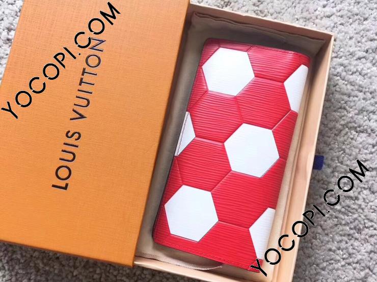 も*こ様 LOUIS VUITTON ポルトフォイユブラザ　エピWC2018ルー ルイヴィトン 長財布 エピ 2018 FIFA ワールドカップ
