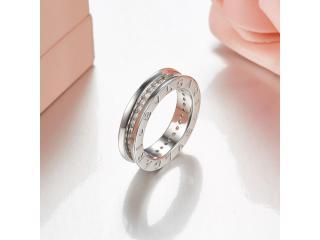 ブルガリ 指輪 リング BVLGARI RWG1BAND AN852423 ビーゼロワン ワンバンド ホワイトゴールド【サイズ交換不可】