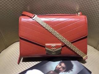 【A57491 Y33278 0B798】 CHANEL シャネル バッグ スーパーコピー 2018AW 新作 フラップ バッグ カーフスキン レディース ショルダーバッグ 5色選択可 ラスト 26cm