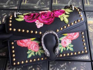 【400249 DT9MX 1058】 GUCCI グッチ ディオニュソス バッグ スーパーコピー Dionysus スモール レディース ショルダーバッグ ブラックレザー