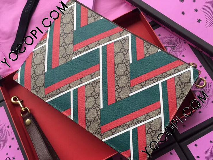 GUCCI GGパターン クラッチバッグ ベージュ Gucci クラッチバッグ GGパターン ベージュ