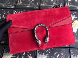 【400249 CEMMN 6433】 GUCCI グッチ ディオニュソス バッグ スーパーコピー Dionysus スモール スエード レディース チェーンショルダーバッグ 4色可選択 レッド
