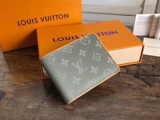 【M63297】 LOUIS VUITTON ルイヴィトン モノグラム・チタニウム 財布 スーパーコピー ポルトフォイユ・ミュルティプル ヴィトン メンズ 二つ折り財布