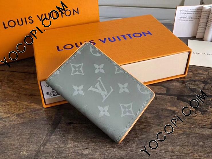 M63233】 LOUIS VUITTON ルイヴィトン モノグラム・チタニウム 財布