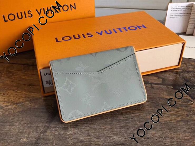 M63233】 LOUIS VUITTON ルイヴィトン モノグラム・チタニウム 財布 