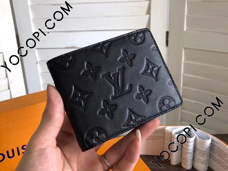 M62901】 LOUIS VUITTON ルイヴィトン モノグラム・シャドウ 財布