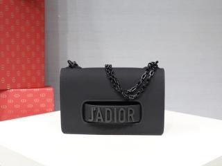 【M9000SLOM_M989】 DIOR ディオール バッグ コピー カーフスキン “J'ADIOR” フラップバッグ レディース ショルダーバッグ 3色可選択 ブラック