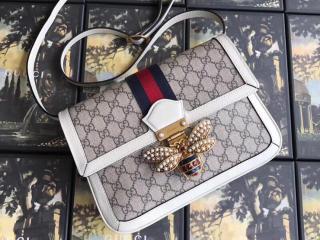 【524356 9I6BT 8459】 GUCCI グッチ バッグ コピー クイーン マーガレット GGミディアム レディース ショルダーバッグ 4色可選択 ホワイト