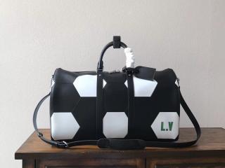 【M52187】 LOUIS VUITTON ルイヴィトン エピ バッグ スーパーコピー キーポル・バンドリエール 50 LV 2018FIFAワールドカップ™ ボストンバッグ  3色可選択 ノワール