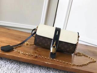 【M44158】 LOUIS VUITTON ルイヴィトン モノグラム・キャンバス バッグ スーパーコピー グラスケース ヴィトン エピ レディース ショルダーバッグ 2色可選択 バナナ