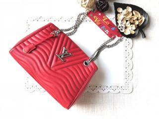 【M51497】 LOUIS VUITTON ルイヴィトン バッグ コピー チェーン・トート ヴィトン レディース トートバッグ 3色選択可 レッド
