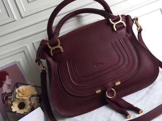 CHLOÉ クロエ バッグ スーパーコピー 「Marcie」ハンドバッグ スモールグレインカーフスキン レディース ショルダーバッグ 【CHC10WS860161002】 8色選択可