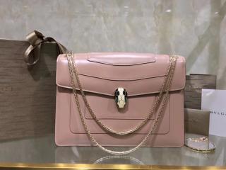 【283571】 BVLGARI ブルガリ バッグ スーパーコピー Serpenti Forever フラップカバー レディース ショルダーバッグ 6色可選択 リネンアゲート