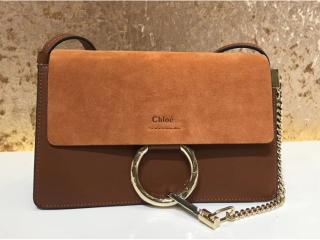 【CHC15US127H2O236】 CHLOÉ クロエ バッグ スーパーコピー「FAYE」スモール レディース ショルダーバッグ 5色選択可 classic tobacco