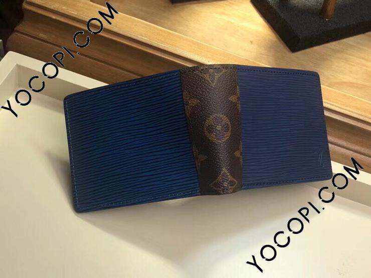 LOUIS VUITTON / エピ ポルトフォイユミュルティプル 二つ折り財布 ルイヴィトン LOUIS VUITTON 財布 M60662 エピレザー