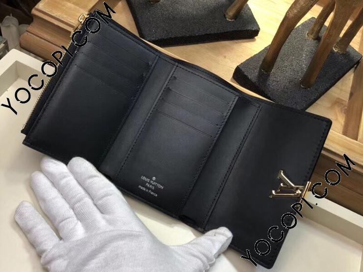 ルイヴィトン トリヨン ポルトフォイユ カプシーヌ 三つ折り財布 M62564 ルイヴィトン 三つ折り財布 トリヨンレザー LV X YK