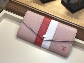 【M62986】 LOUIS VUITTON ルイヴィトン エピ 長財布 スーパーコピー ポルトフォイユ・サラ ヴィトン レディース 二つ折り財布 2色選択可 ローズバレリーヌ