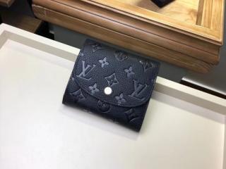 【M64148】 LOUIS VUITTON ルイヴィトン モノグラム･アンプラント 財布 スーパーコピー ポルトフォイユ・アリアンヌ ヴィトン レディース 三つ折り財布 2色選択可 ノワール