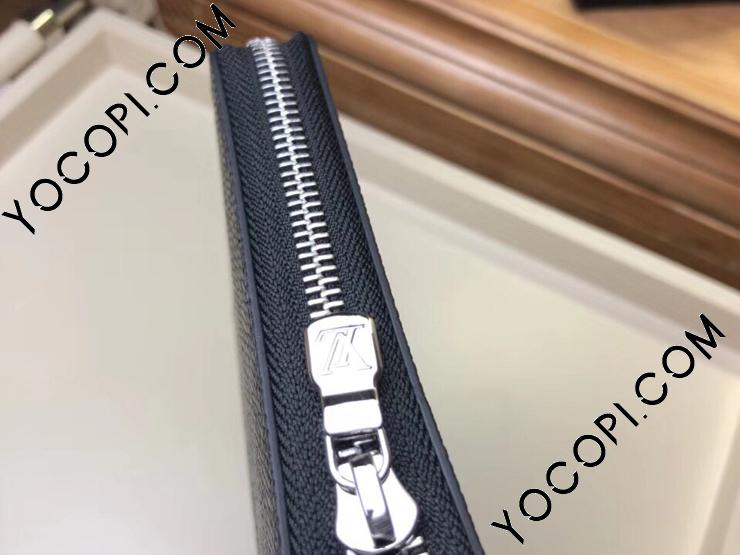 s23g-479xLOUIS VUITTON ﾙｲｳﾞｨﾄﾝ ｼﾞｯﾋﾟｰ ｵｰｶﾞﾅｲｻﾞｰ ﾀｲｶﾞ ﾉﾜｰﾙ M30056  ﾗｳﾝﾄﾞﾌｧｽﾅｰ長財布【9800円以上で沖縄・離島も送料無料】 メンズ財布