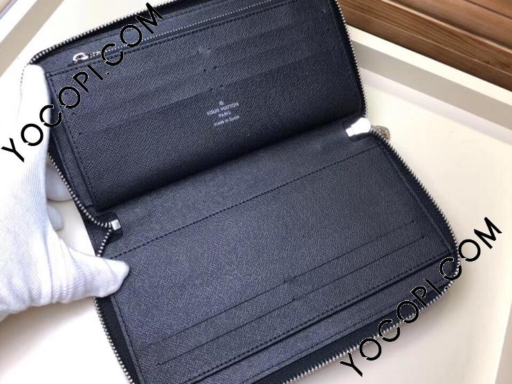 s23g-479xLOUIS VUITTON ﾙｲｳﾞｨﾄﾝ ｼﾞｯﾋﾟｰ ｵｰｶﾞﾅｲｻﾞｰ ﾀｲｶﾞ ﾉﾜｰﾙ M30056  ﾗｳﾝﾄﾞﾌｧｽﾅｰ長財布【9800円以上で沖縄・離島も送料無料】 メンズ財布