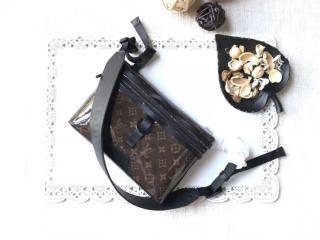 【M43895】 LOUIS VUITTON ルイヴィトン モノグラム･グレーズ バッグ コピー メッセンジャー PM メンズ ショルダーバッグ