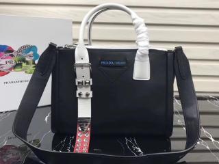 【1BA175_2BYA_F0D9A_V_MQO】 PRADA プラダ コンセプト バッグ スーパーコピー Concept ハンドバッグ レディース ショルダーバッグ 4色選択可 ブラック