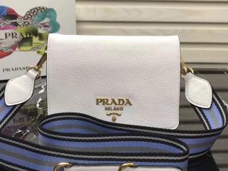 【1BD102_2BBE_F0009_V_NOO】 PRADA プラダ バッグ スーパーコピー レディース ショルダーバッグ 3色選択可 ホワイト