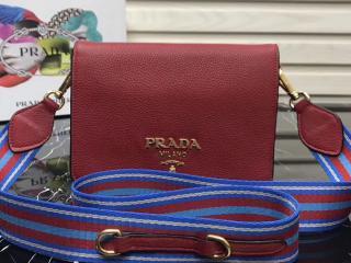 【1BD102_2BBE_F0011_V_NOO】 PRADA プラダ バッグ スーパーコピー レディース ショルダーバッグ 3色選択可 レッド
