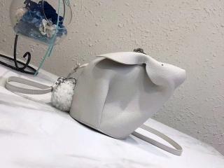 【199.12.T35】 LOEWE ロエベ バニー バッグ コピー Bunny ミニ バッグ レディース ショルダーバッグ 2色選択可 ホワイト 0010153344