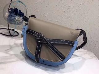 【321.56.T20】 LOEWE ロエベ ゲート バッグ スーパーコピー Gate スモール レディース ショルダーバッグ 7色選択可 Light Grey/Soft Blue/Blue 0010161982