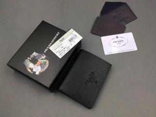 【1MV204_2EBW_F0002】 PRADA プラダ 財布 コピー 「サフィアーノ」レザー レディース 二つ折り財布 5色選択可 ブラック