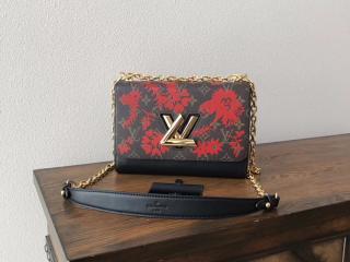 【M43639】 LOUIS VUITTON ルイヴィトン モノグラム バッグ スーパーコピー ツイスト MM ヴィトン レディース ショルダーバッグ 2色可選択 スリーズ