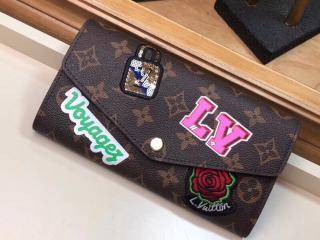 【M63318】 LOUIS VUITTON ルイヴィトン モノグラム 長財布 スーパーコピー ポルトフォイユ・サラ ヴィトン レディース 二つ折り財布