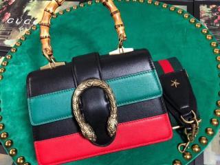 【523367 CWLMT 8543】 GUCCI グッチ ディオニュソス バッグ スーパーコピー Dionysus ミニトップハンドルバッグ レディース ショルダーバッグ 2色可選択 ブラック レザー