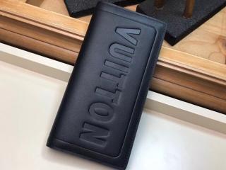 【M63256】 LOUIS VUITTON ルイヴィトン 長財布 コピー ポルトフォイユ・ブラザ ダーク・アンフィニティ ヴィトン メンズ 二つ折り財布